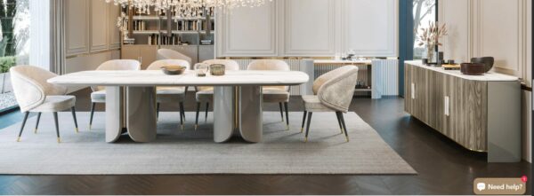 Дизайнерский стол Vercelli 260cm от Evanyrouse (Португалия)