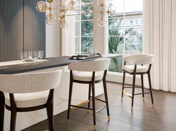 Дизайнерский барный стул Mattea 3