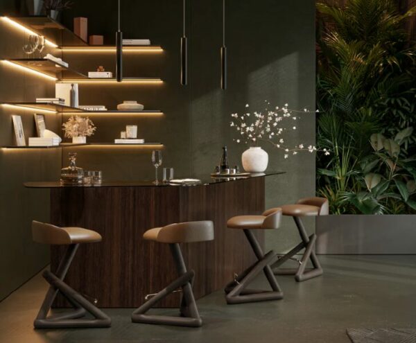 Дизайнерский барный стул Linard 3