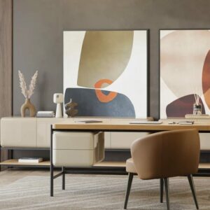 Дизайнерский письменный стол Rocco Suspended Module 3