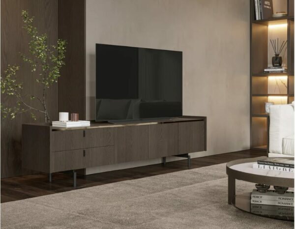 Дизайнерская ТВ-тумба Brera 240cm 3-Door 5