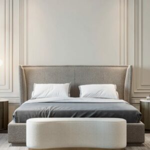 Дизайнерская кровать Mattea Bed Closed Base 4