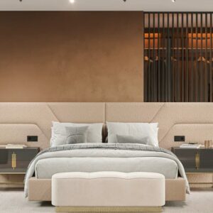 Дизайнерская кровать Laer Bed Closed Base 4