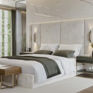 Дизайнерская кровать Ruby Bed Suspended Base 4