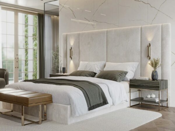 Дизайнерская кровать Ruby Bed Suspended Base 4