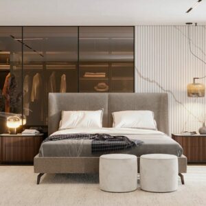 Дизайнерская кровать Baghi Bed Closed Base 3