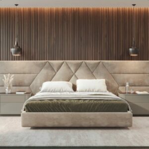 Дизайнерская кровать Haga II Bed Closed Base 3