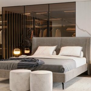 Дизайнерская кровать Baghi Bed Suspended Base 4