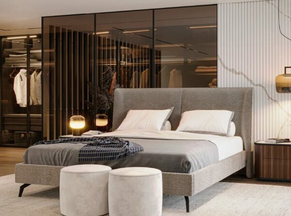 Дизайнерская кровать Baghi Bed Suspended Base 4