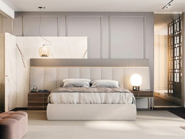 Дизайнерская кровать Nikay Bed Suspended Base 3