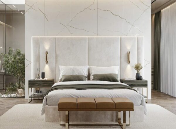 Дизайнерская кровать Ruby Bed Closed Base 4