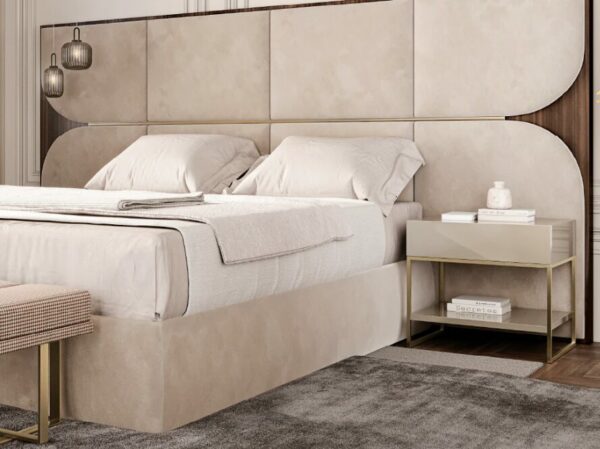 Дизайнерская кровать Sakya Bed Suspended Base 4