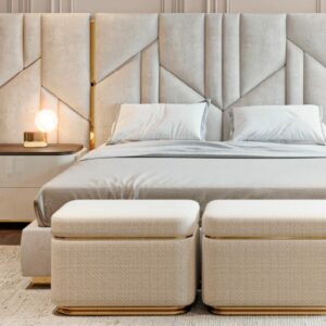 Дизайнерская кровать Vercelli Bed Suspended Base 4