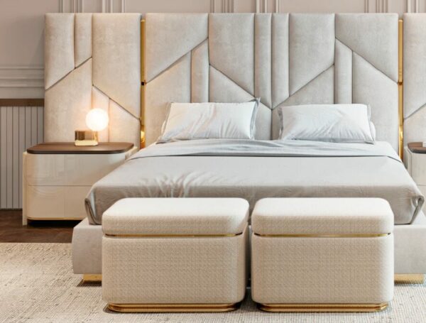 Дизайнерская кровать Vercelli Bed Suspended Base 4