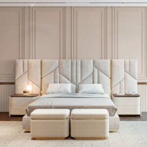 Дизайнерская кровать Vercelli Bed with Closed Base 3