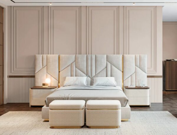 Дизайнерская кровать Vercelli Bed with Closed Base 3