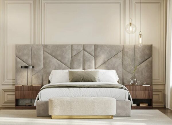 Дизайнерская кровать Vercelli III Bed with Closed Base 4