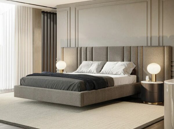 Дизайнерская прикроватная тумбочка Ledy 2 Drawer Bedside Table 3