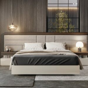 Дизайнерская прикроватная тумбочка Opal 2 Drawer Bedside Table 3