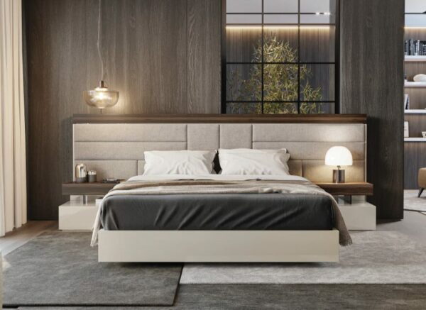 Дизайнерская прикроватная тумбочка Opal 2 Drawer Bedside Table 3