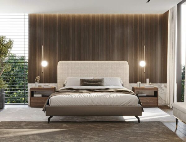 Дизайнерская кровать Selli II Bed Suspended Base 2