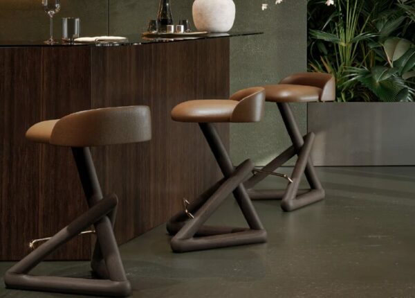 Дизайнерский барный стул Linard 4