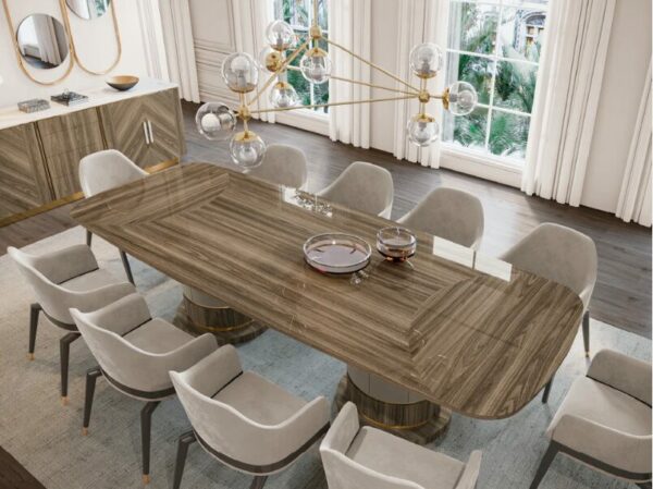 Дизайнерский стол Mattea 300cm 4