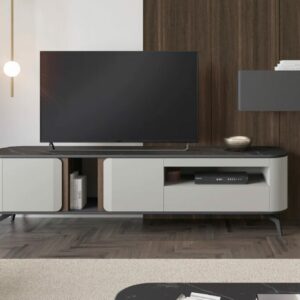 Дизайнерская ТВ-тумба Tepui 2 Doors + 1 Drawer 210cm With Feet 4