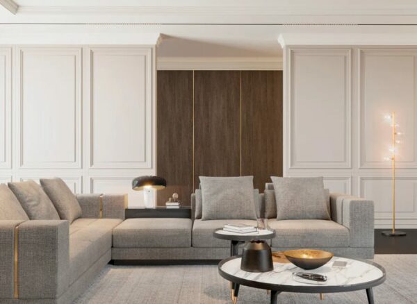 Дизайнерский диван Vercelli 3 4