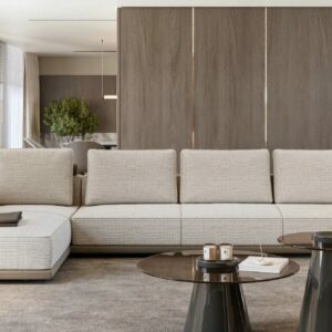 Дизайнерский диван Vollmer 3 Longue Left 4