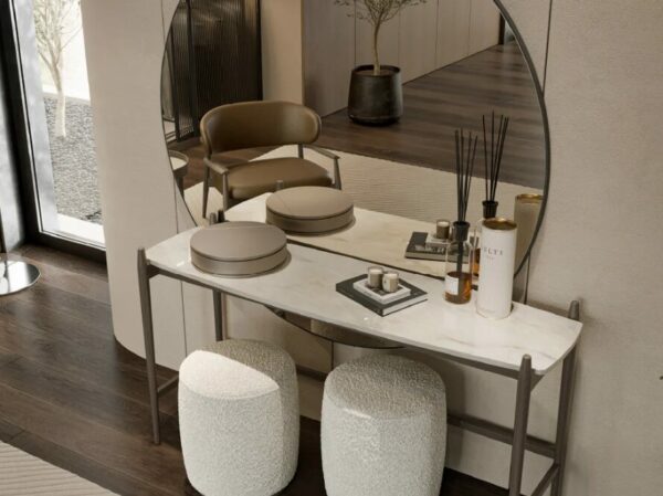 Дизайнерский туалетный стол Colline Vanity Table with Jewelry Box 3