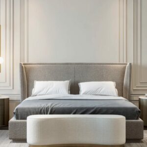 Дизайнерская кровать Mattea Bed Suspended Base 4