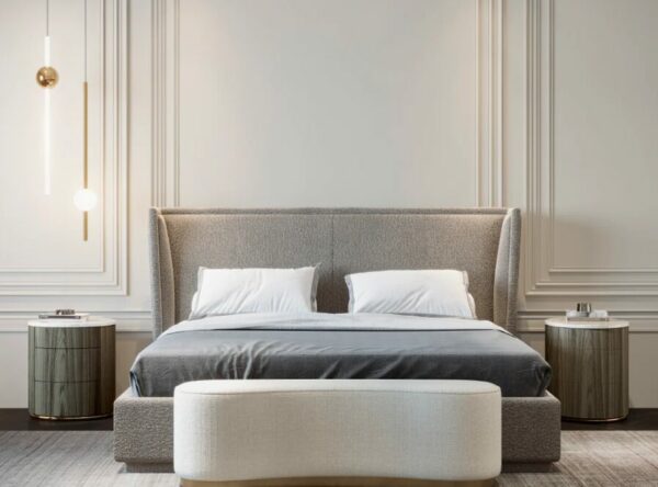 Дизайнерская кровать Mattea Bed Suspended Base 4