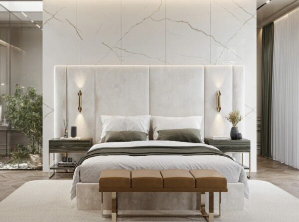 Дизайнерская кровать Ruby Bed Suspended Base 3