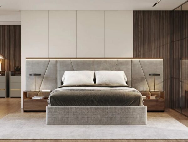 Дизайнерская кровать Kugha Bed Closed Base 4