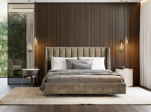 Дизайнерская кровать Guiller II Bed with Closed Base 4