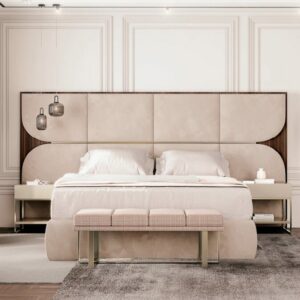 Дизайнерская кровать Sakya Bed Suspended Base 3