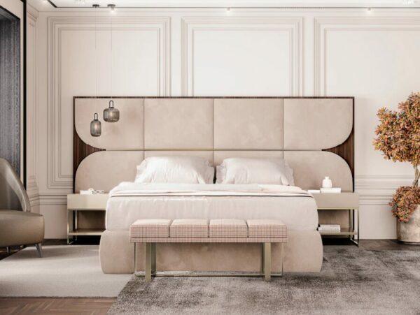Дизайнерская кровать Sakya Bed Suspended Base 3