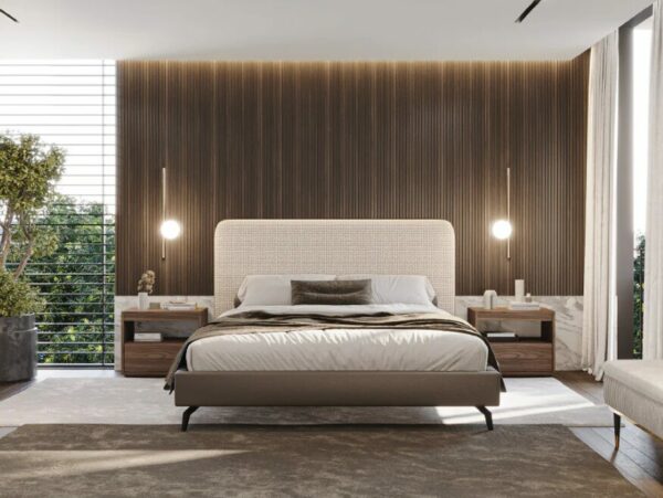 Дизайнерская кровать Selli II Bed with Closed Base 3