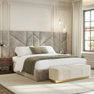 Дизайнерская кровать Vercelli III Suspended Base Bed 3