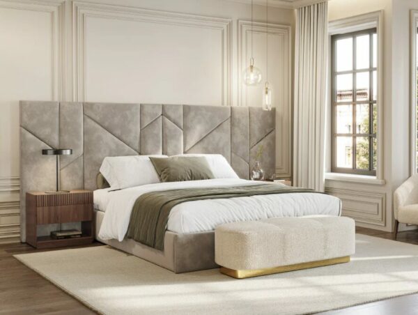 Дизайнерская кровать Vercelli III Suspended Base Bed 3