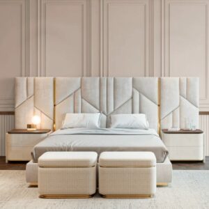 Дизайнерская кровать Vercelli Bed Suspended Base 3