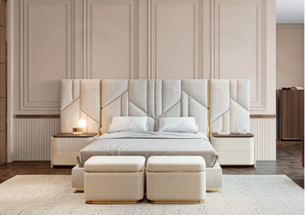 Дизайнерская кровать Vercelli Bed Suspended Base 3