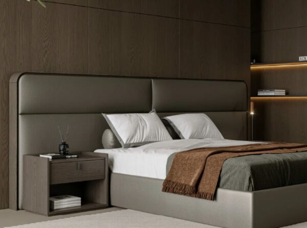 Дизайнерская кровать Colline Long Bed with Closed Base 2