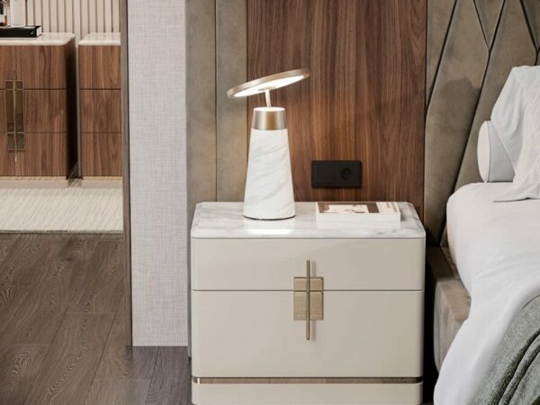 Дизайнерская кровать Batha III Bed with Closed Base 2