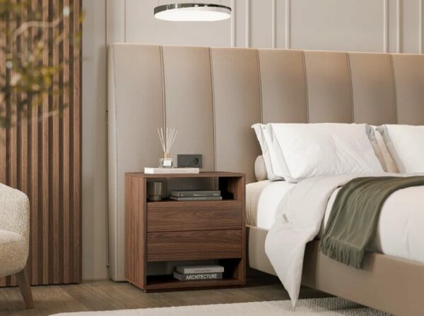 Дизайнерская кровать Nikay II Bed Closed Base от Evanyrouse (Португалия)