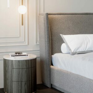 Дизайнерская кровать Mattea Bed Closed Base 2