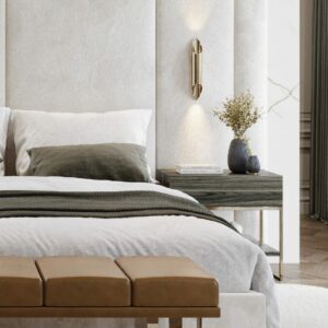 Дизайнерская кровать Ruby Bed Suspended Base 2