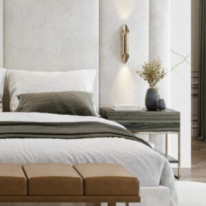 Дизайнерская кровать Ruby Bed Closed Base 2