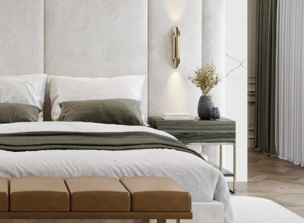 Дизайнерская кровать Ruby Bed Closed Base 2